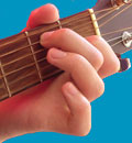 Guitar bar chord picture
